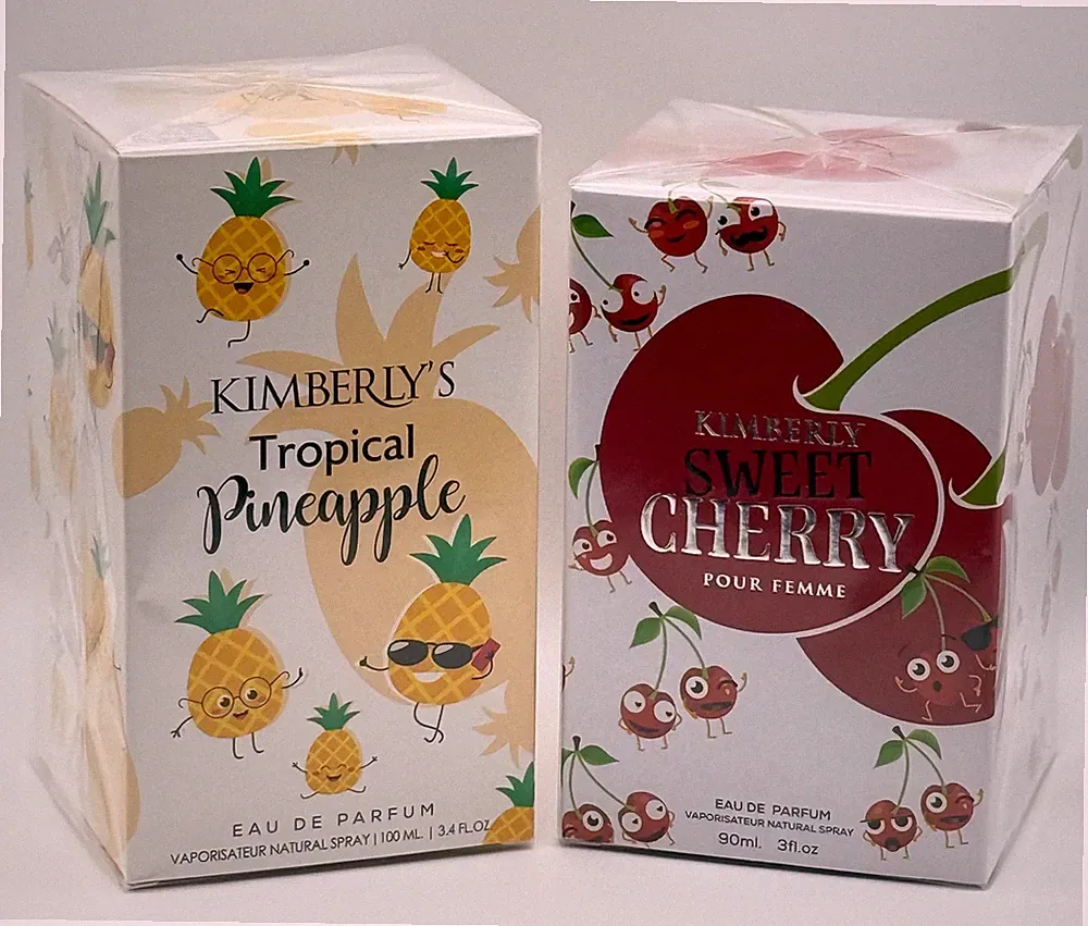 2 Pack Women’s Perfume 3.4oz & 3oz Eau De Parfum Spray Cherry Pineapple New