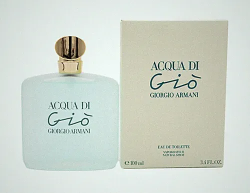 Acqua Di Gio by Giorgio Armani 3.4 oz EDT Perfume for Women New In Box