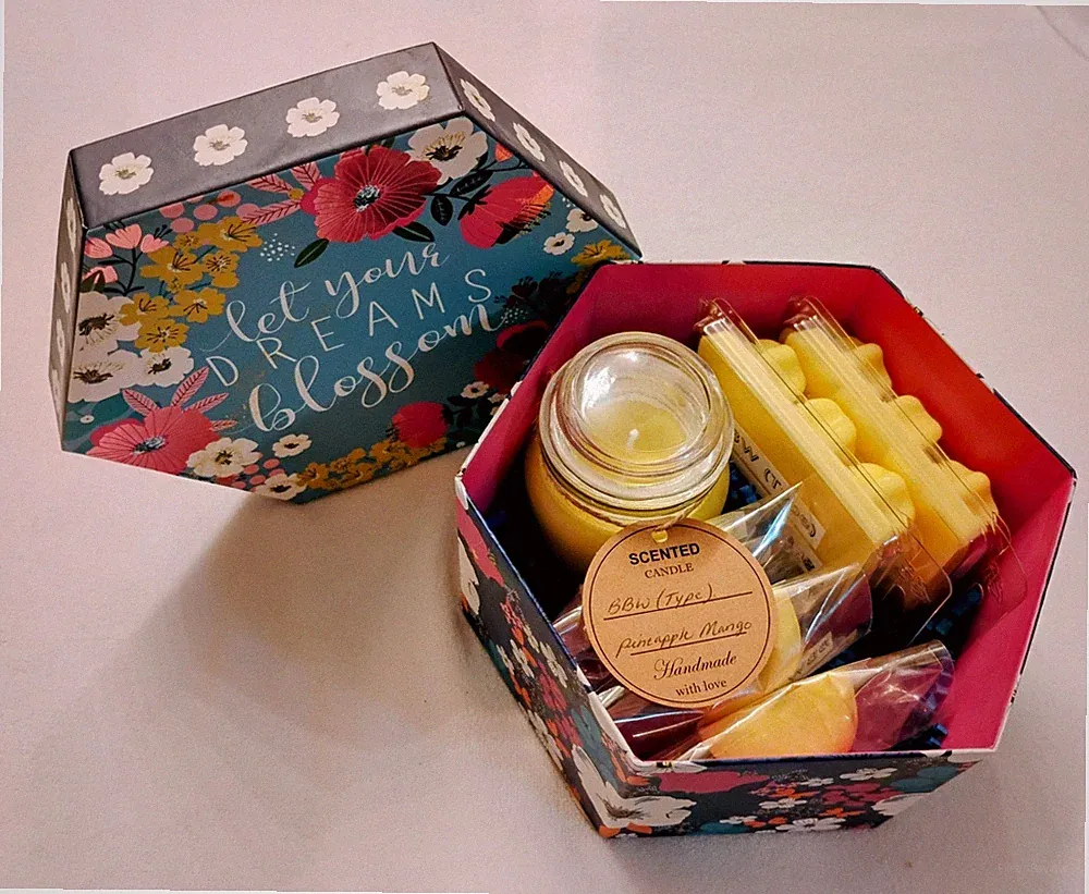Bath And Body Works (Type) Pineapple Mango Double Scented Gift Set