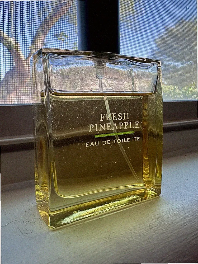 Bath & Body Works Fresh Pineapple Eau De Toilette Luxuries 1.7oz Glass Perfume