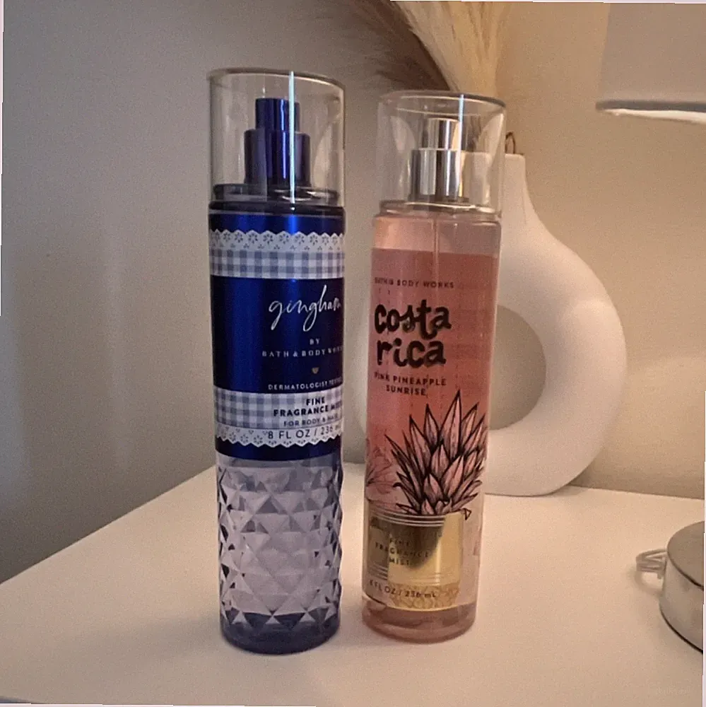 Bath & Body Works Gingham Costa Rica Pink Pineapple Sunrise Fine Fragrance Mist...