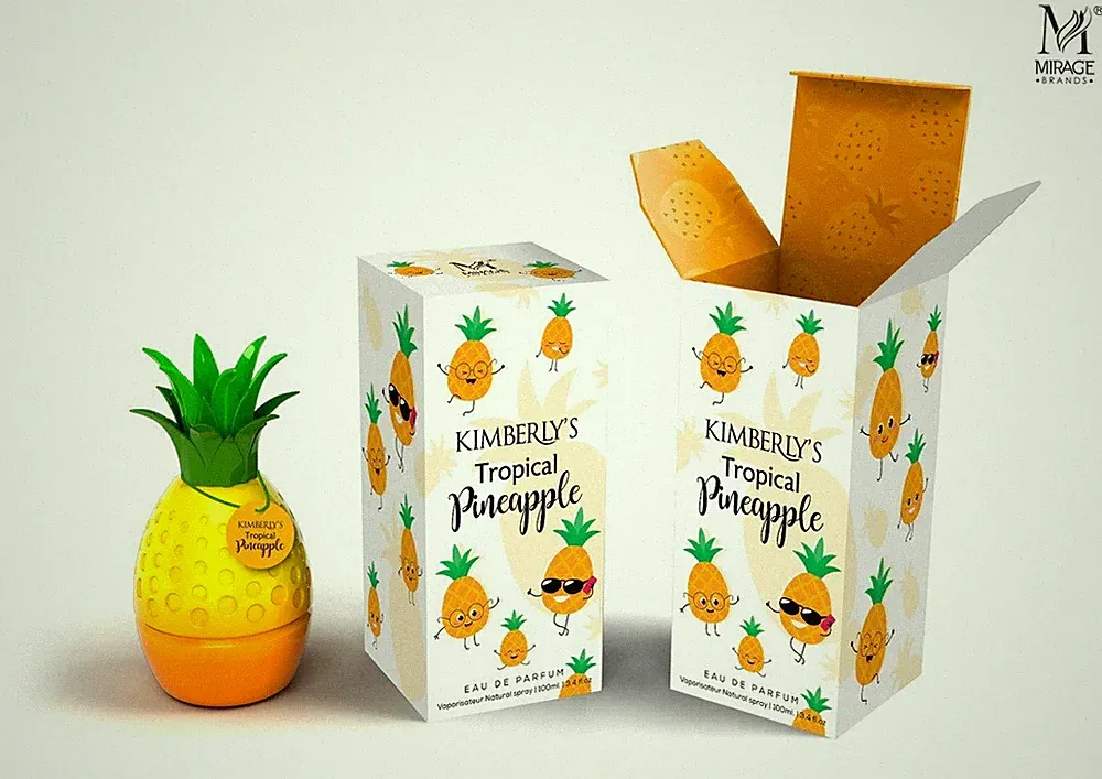 Kimberly's tropical Pineapple eau de parfum perfumes for women sweet Fruity