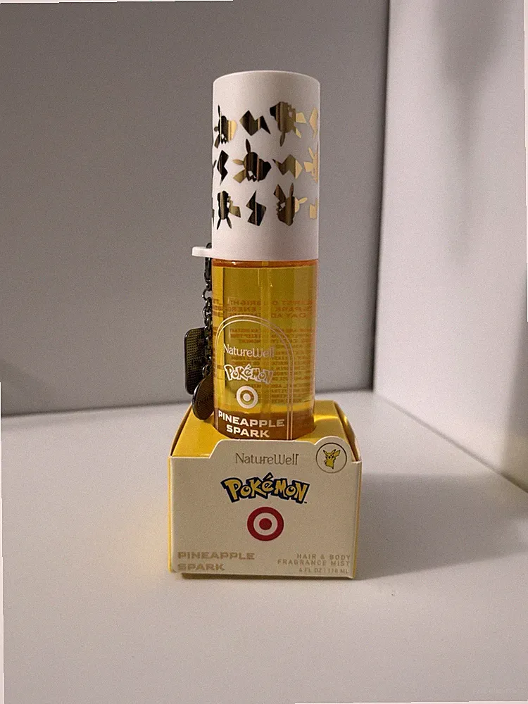 Naturwell Pokemon X Target Collab Pineapple Spark Hair And Body Fragrance Mist