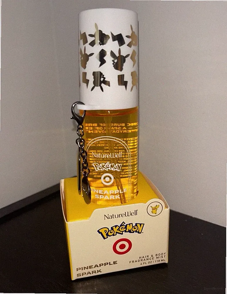 Naturwell Pokemon X Target Pikachu Pineapple Spark Hair Body Fragrance Mist 💛💛