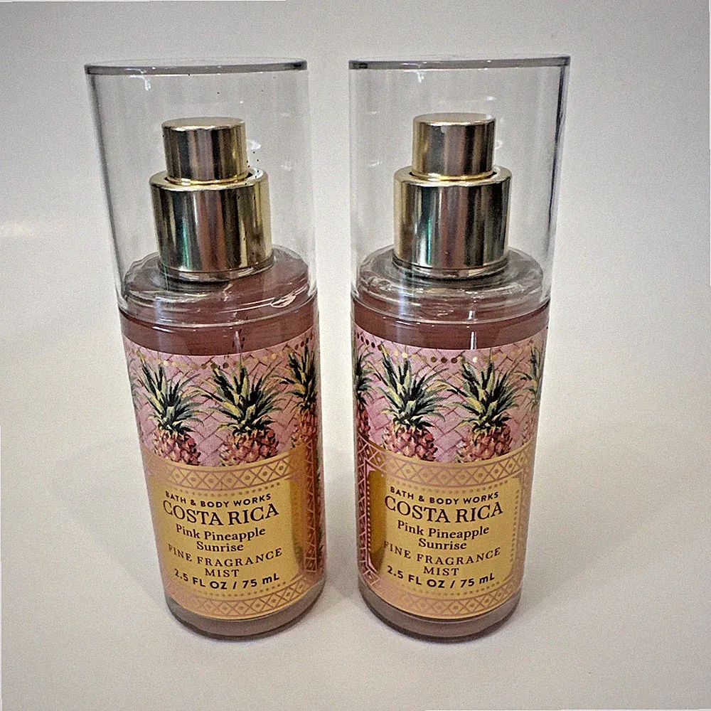 NEW Bath Body Works Pink Pineapple Sunrise Fine Fragrance Mist Travel Size Lot