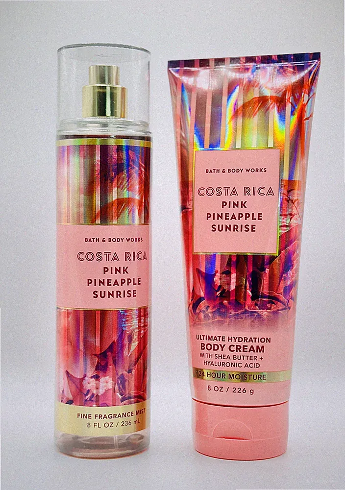 PINK PINEAPPLE SUNRISE ~ 2PC GIFT SET ~ Bath & Body Works