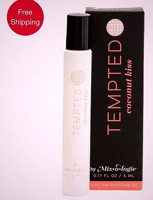 Tempted Coconut Kiss By Mix-o-logie Perfume Oil Rollerball 5ML Orange Pineapple